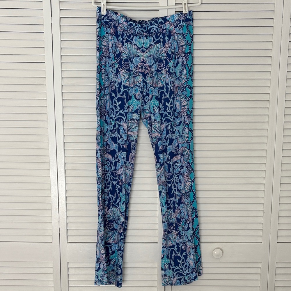 Lilly Pulitzer Bal Harbour Mid-Rise Palazzo Pants. Medium